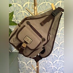Canvas Unisex Hiking Sling Bag